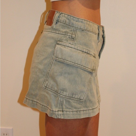 Princess Polly Zakai cargo denim mini skirt - Picture 2 of 3